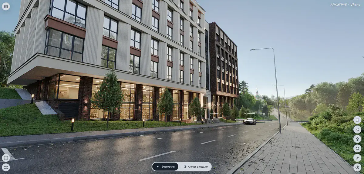 3D tour of an apartment with sharp interior detail after the VPano engine upgrade